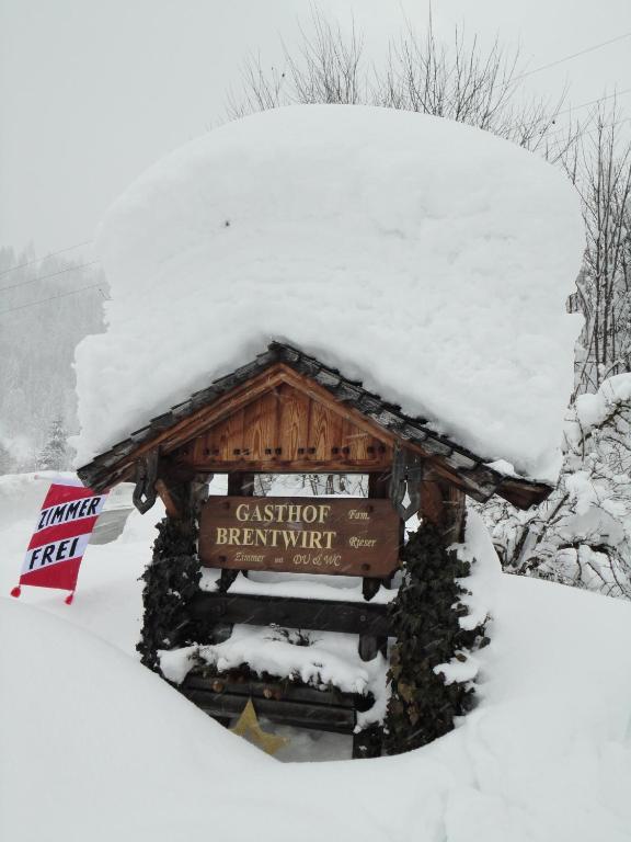 Gasthof Brentwirt Pensjonat Leogang Zewnętrze zdjęcie
